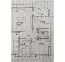 ANFRAGESTOPP! zentrale 2,5-Zimmerwohnung mit Balkon in Fredenbeck