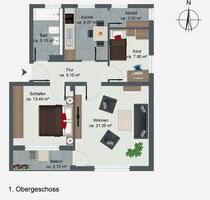 Attraktive 3-Zimmer-Wohnung mit Balkon in Schierling