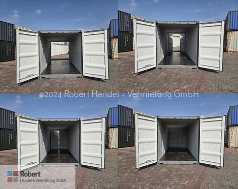 Foto - 20 Fuß DD Doppeltür Double Door Lagercontainer, Seecontainer, Container, Baucontainer