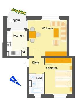 Foto - 2 Zimmer Etagenwohnung in Lüdenscheid