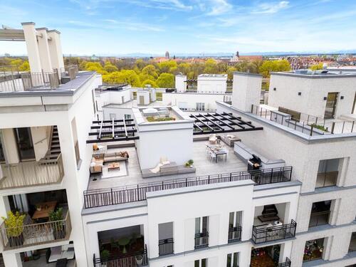 Foto - Möbliert: PREMIUM Dachterrassenwohnung in München