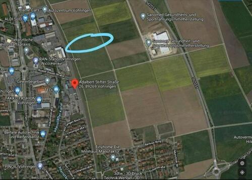 Foto - Grundstück zur Miete in Weißenhorn