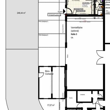 Foto - Hallo mit Büro zu vermieten - 1.590,00 EUR Kaltmiete,