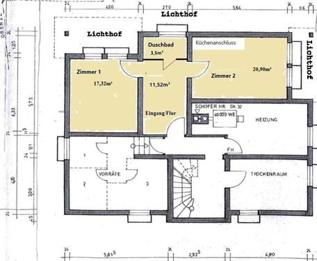 Foto - 6 Zimmer Erdgeschoßwohnung zur Miete in Burgstetten