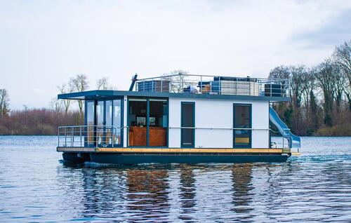 Foto - %03.-06.04. Hausbooturlaub, Osterwochenende, Müritz