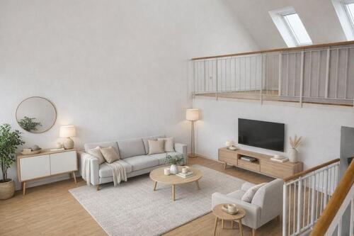 Foto - Lichtdurchflutete Maisonette-Wohnung mit 2 Balkonen in GF Süd