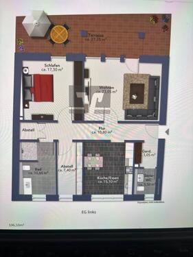 Foto - Etagenwohnung zur Miete in Mannheim