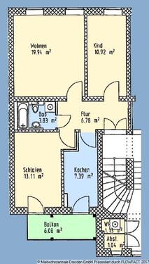 Foto - Etagenwohnung zur Miete in Radeberg