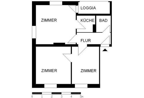 Foto - 3 Zimmer Etagenwohnung zur Miete in Mönchengladbach