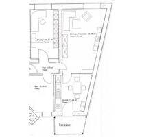 Großzügige 2-Raum-Wohnung mit Terrasse in der Mötzowvorstadt - Brandenburg an der Havel Bahnhofsvorstadt