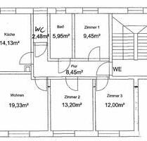 sanierte 4-Raumwohnung in Burgstädt