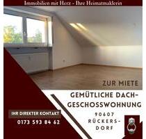 Gemütliche Dachgeschosswohnung in ruhiger Wohnlage - Rückersdorf