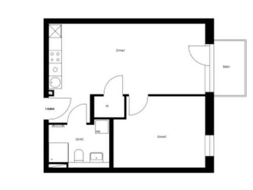 Foto - schöne 1,5 Zimmer Wohnung in Herzen von Frankfurt