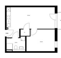 schöne 1,5 Zimmer Wohnung in Herzen von Frankfurt - Frankfurt am Main Bockenheim