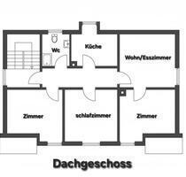 Dachgeschoss Wohnung zu vermieten - Windeck