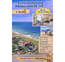Last Minute Ostsee Meerblick OHNE Haustiere 28.03. - 04.04.2026 - Schönberg (Holstein)