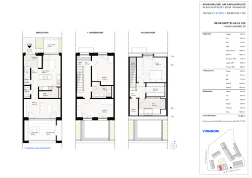 Foto - Terrassenwohnung in Hannover zur Miete