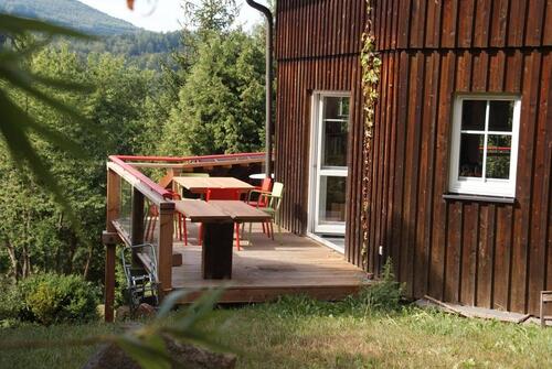 Foto - 8 eckiges Haus mit Blick in Waldrandlage von BRK provisiosfrei