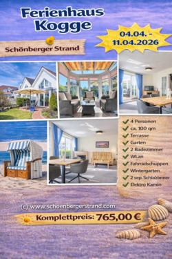 Foto - Ostern Ferienhaus Ostsee Schönberger Strand 04.04. - 11.04.2026
