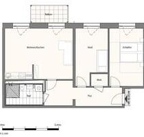 Erstbezug Neubau Großzügige 3-Zimmer-Wohnung mit Balkon und EBK - Berlin Treptow-Köpenick