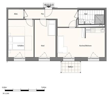 Foto - 3 Zimmer Etagenwohnung zur Miete in Berlin