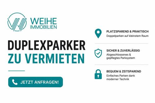 Foto - Tiefgaragenstellplatz zu vermieten – Duplexparker in Schönfließ