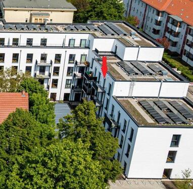 Foto - Neubau Erstbezug 1-Zimmer-Wohnung mit Schlafnische, EBK und Balkon in der obersten Etage