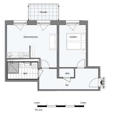 Foto - 2 Zimmer Erdgeschoßwohnung zur Miete in Berlin