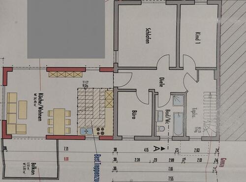 Foto - 4 Zimmer Wohnung in Meckenbeuren zu vermieten sofort beziehbar