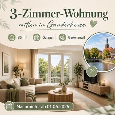 Foto - 3-Zimmer-Wohnung in zentraler Lage von Ganderkesee