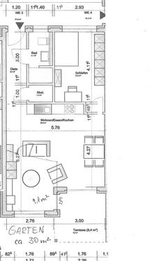 Foto - 2 Zimmer Erdgeschoßwohnung zum Kaufen in Gießen