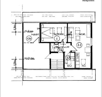 Foto - 2.5 Zimmer Dachgeschoßwohnung in Schellerten