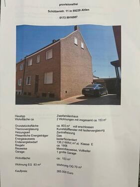 Foto - Reihenhaus zum Kaufen in Ahlen