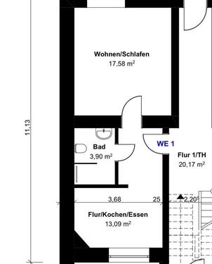 Foto - Schöne 1-Zimmer-Wohnung in zentraler Lage