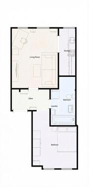 Foto - Zwischenmiete: Möblierte 2-Zimmer-Wohnung in Reudnitz-Thonberg