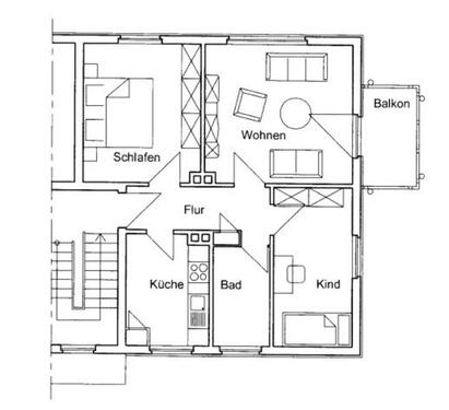 Foto - 3 Zimmer Etagenwohnung zur Miete in Göttingen