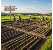 Gemüsegarten Blumengarten Saisongarten Parzelle Garten - Friedrichshafen