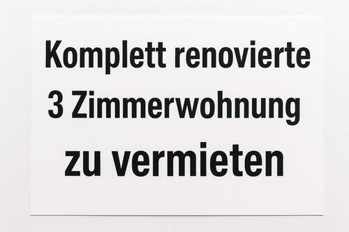 Foto - Renovierte 3 Zimmerwohnung Klein Hehlen