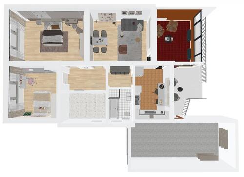 Foto - 3 Zimmer Erdgeschoßwohnung in Rösrath