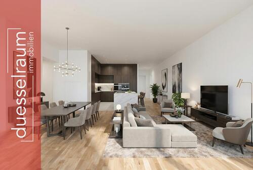 Foto - Erstbezug! Exklusive 3-Zimmer-Wohnung im 5. OG mit 2 Terrassen – hochwertiger Neubau in Stadtmitte