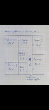 Foto - Mietwohnung - 1.500,00&nbsp;EUR Kaltmiete, ca.&nbsp; 90,00&nbsp;m&sup2;
