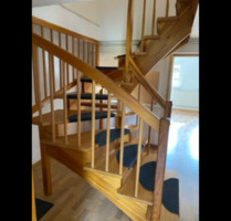 Wohnung, Maisonette-Wohnung, drei Zimmer, Küche, Bad mit Dusche, - Schmalkalden