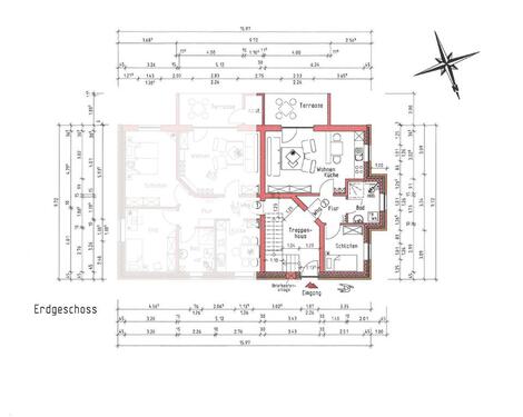 Foto - Erdgeschoßwohnung in Espelkamp zur Miete