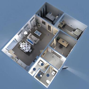 Foto - 4-Zimmer-Wohnung, 108 m², 1.OG mit Terrasse – Kloster Marienthal