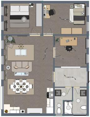 Foto - 4 Zimmer Etagenwohnung in Hamm (Sieg)