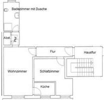 Ruhige 2-ZKB-Kellerwohnung - ideal für Singles in Groß Schneen - Friedland