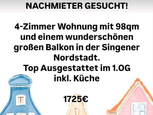 Foto - 4- Zimmer Wohnung Singener Nordstadt