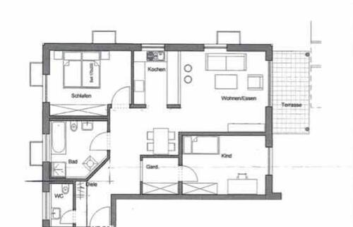Foto - Exklusive 3-Zimmer-Wohnung mit Garten in Geretsried