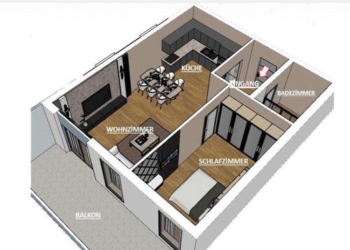 Foto - Etagenwohnung in Leverkusen zur Miete