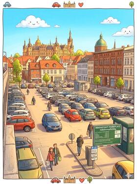 Foto - Parkplatz PKW zu vermieten temporär